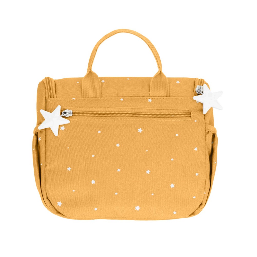 Lasten Toilettilaukku - Tutete Stars Mustard