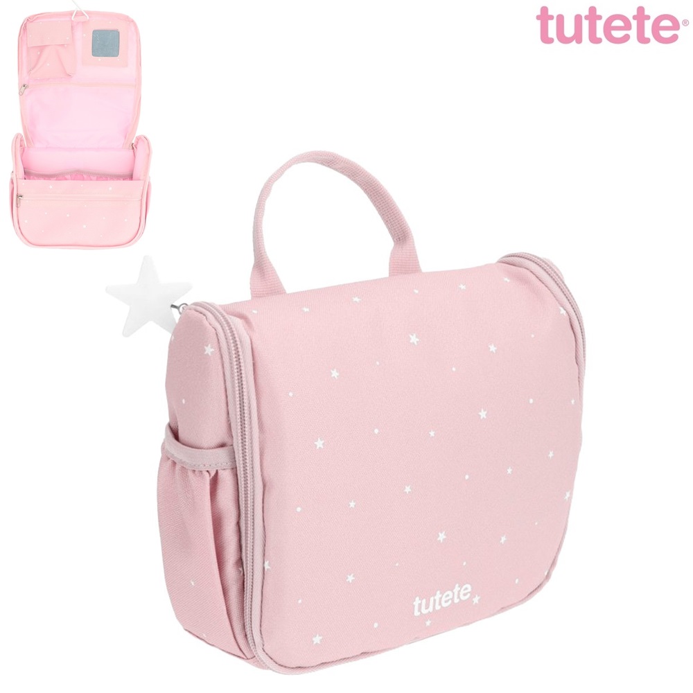 Lasten Toilettilaukku - Tutete Stars Pink