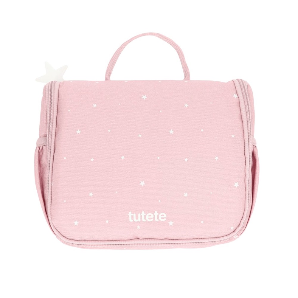 Lasten Toilettilaukku - Tutete Stars Pink