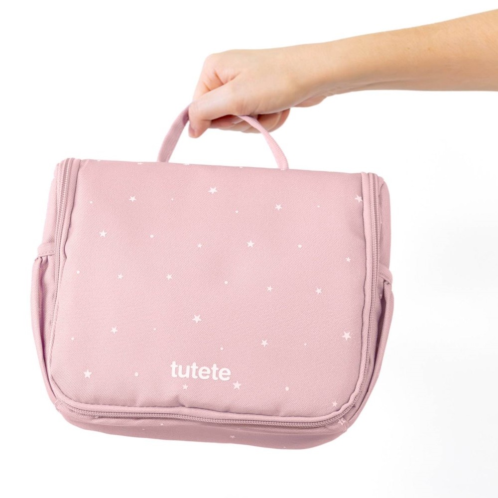 Lasten Toilettilaukku - Tutete Stars Pink