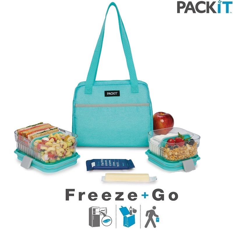 Kylmälaukku PackIt Freezable Hampton Lunchbag Mint