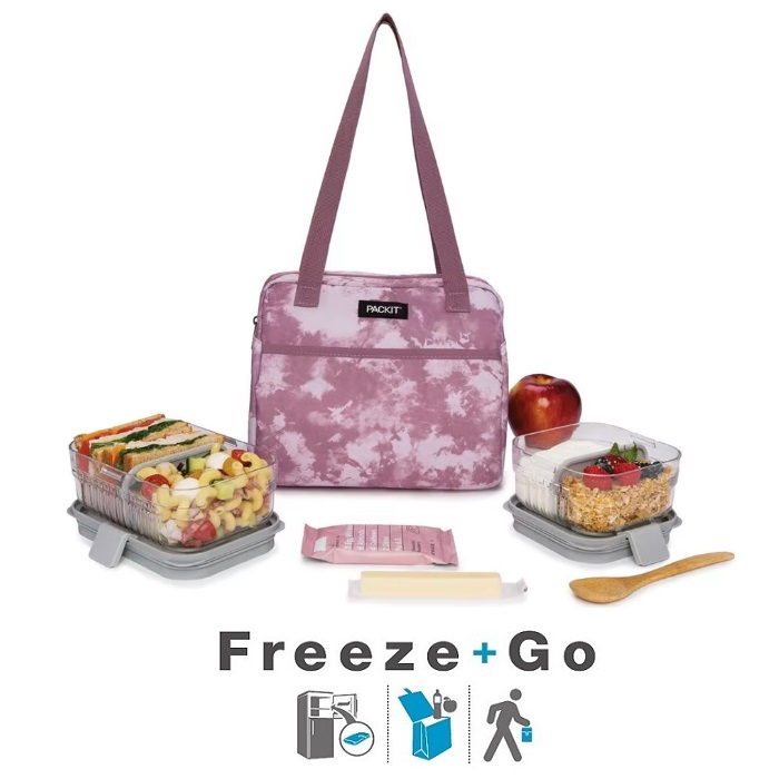 PackIt kylmälaukku Freezable Hampton Lunchbag Mulberry