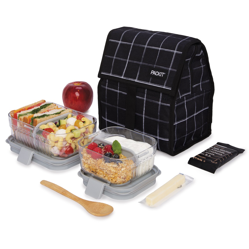 Kylmälaukku PACKiT Freezable Lunch Bag Grid