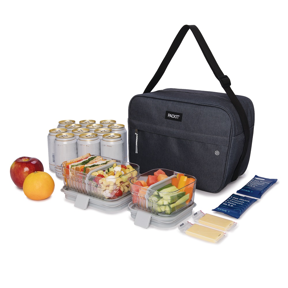 Kylmälaukku PACKit Zuma Freezable Cooler Bag Charchoal