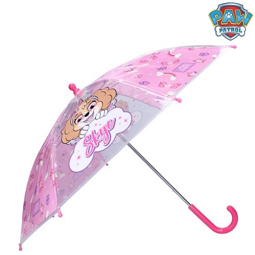 Lasten sateenvarjo Paw Patrol Rainy Days Ahead Pink