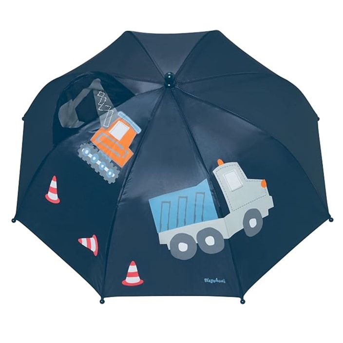 Lasten sateenvarjo Playshoes Construction 3D