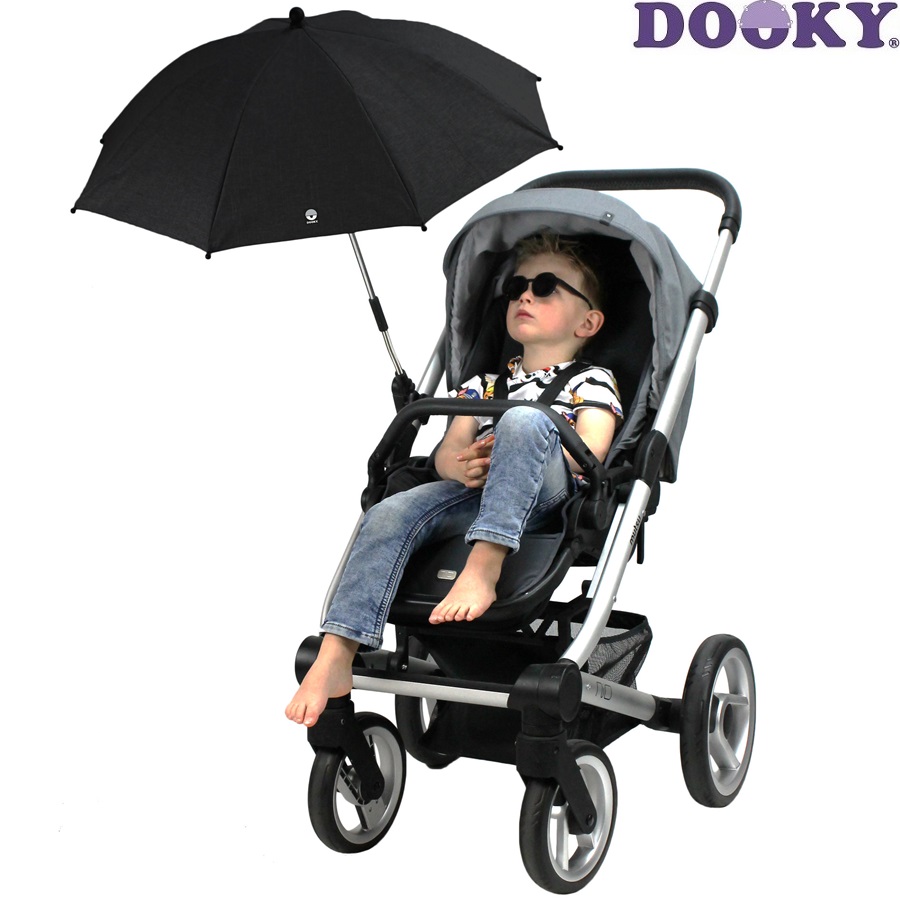 Aurinkovarjo rattaisiin Dooky Pram Parasol Black