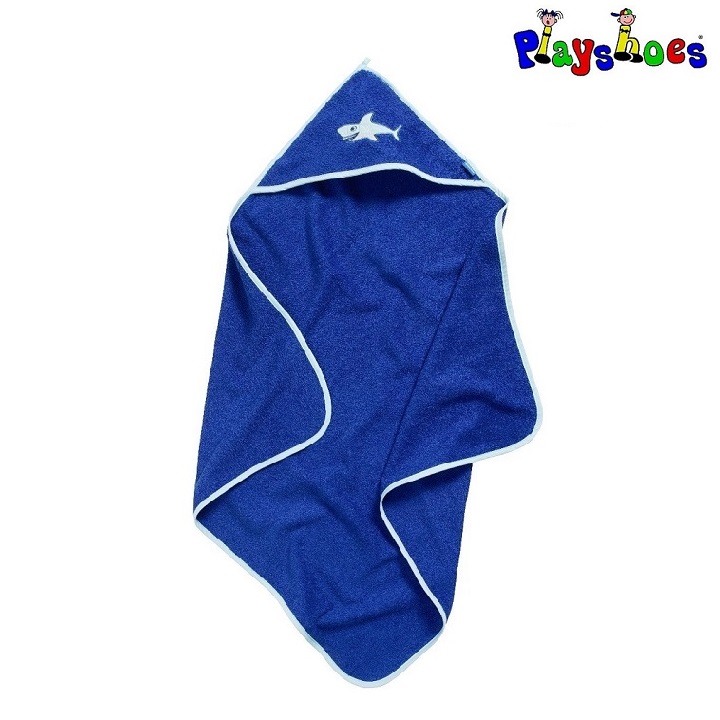 Lasten huppupyyhe Playshoes Hai sininen