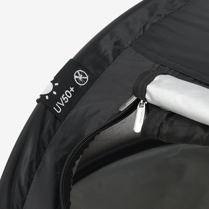 Lasten Matkasänky - Deryan Toddler Luxe Black