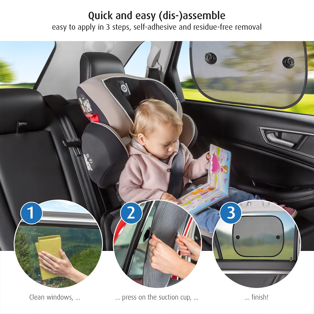 Aurinkoverho autoon Reer TravelKid Basic
