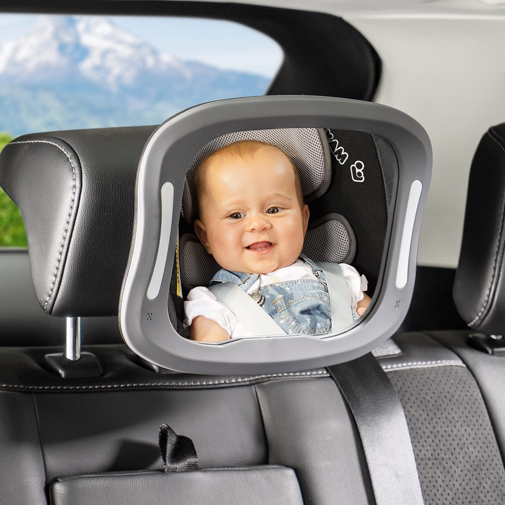 Vauvan autopeili Reer BabyView LED