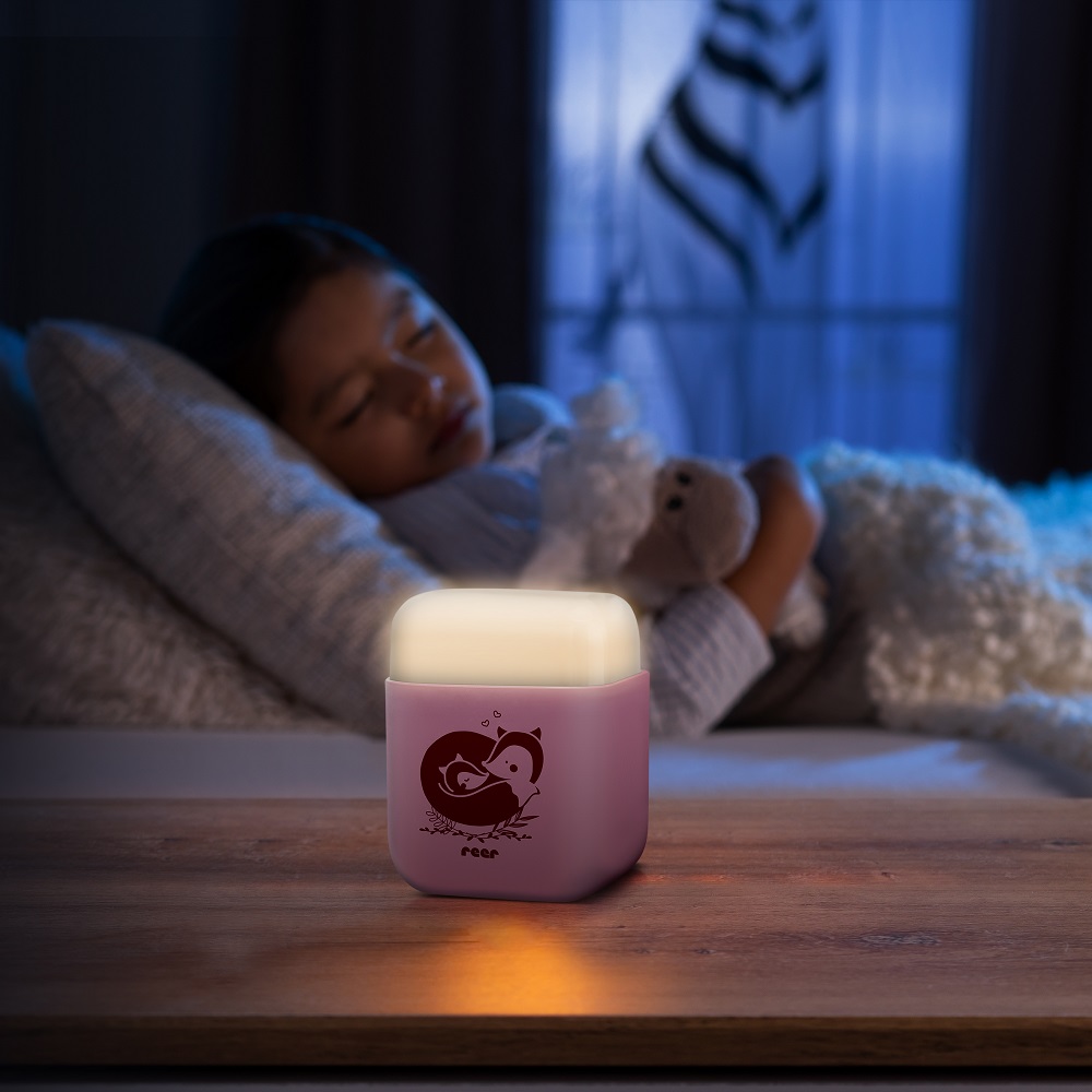 Lasten yövalo Reer SleepLight 2 in 1 Pink