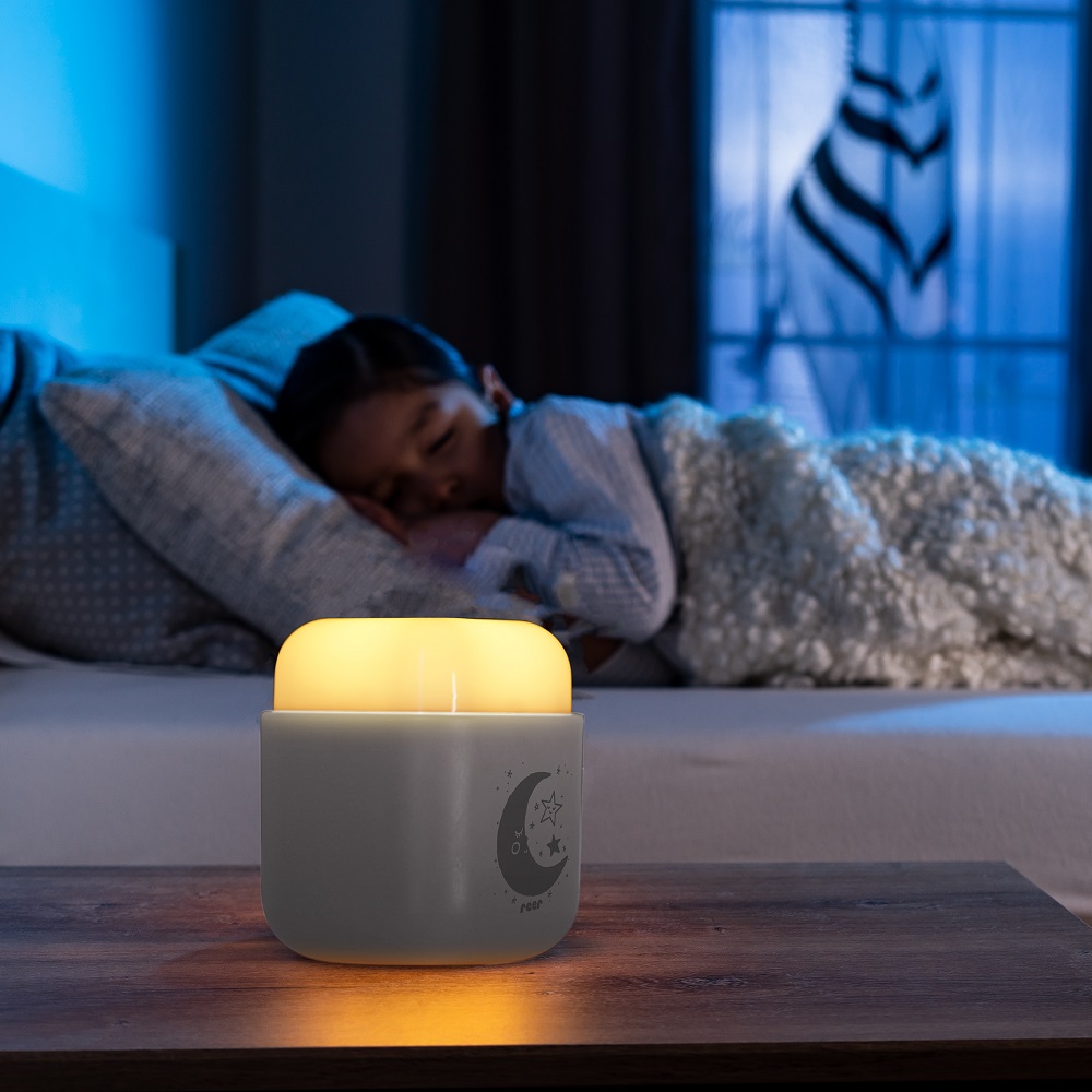 Lasten yövalo Reer SleepLight 2 in 1 Grey