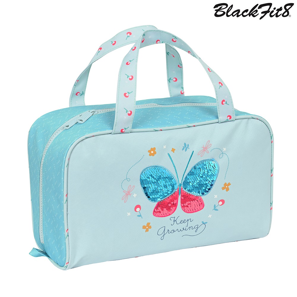 Lasten urheilulaukku ja matkakassi Blackfit8 Butterfly