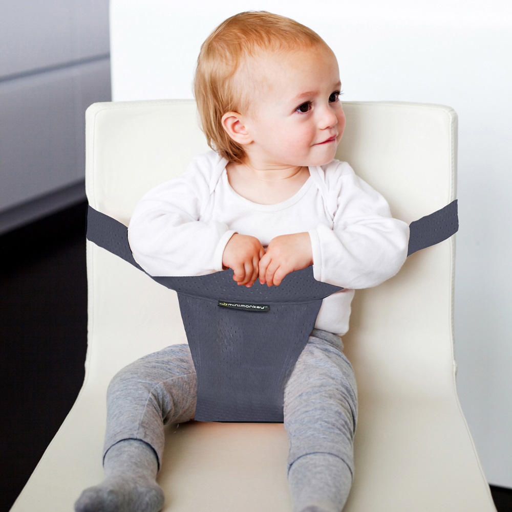 Matkasyöttötuoli - Minimonkey Mini Chair Grey