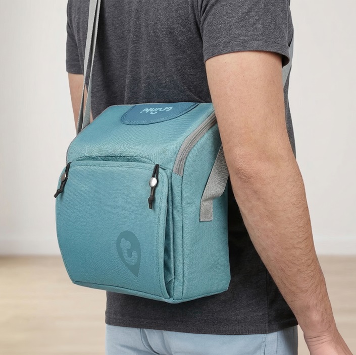 Istuinkoroke ja matkasyöttötuoli Trunki Rise & Dine Blue