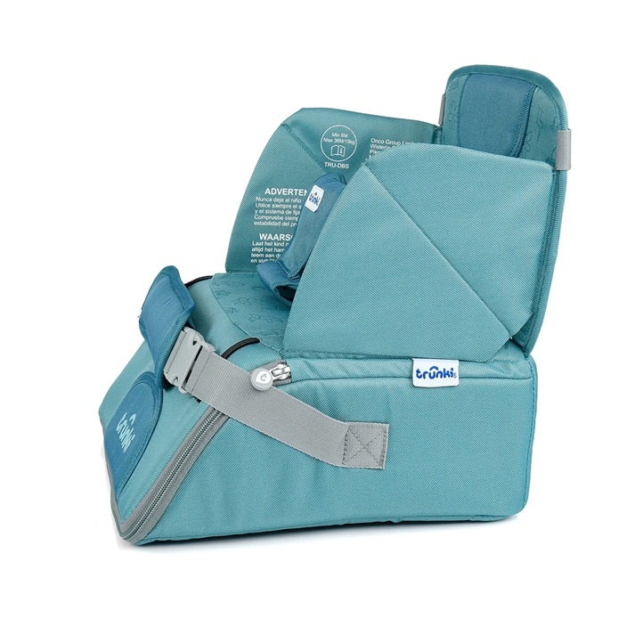 Matkasyöttötuoli Trunki Dining Booster Blue
