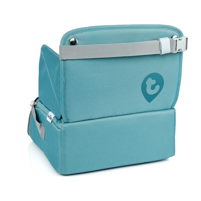 Matkasyöttötuoli Trunki Dining Booster Blue