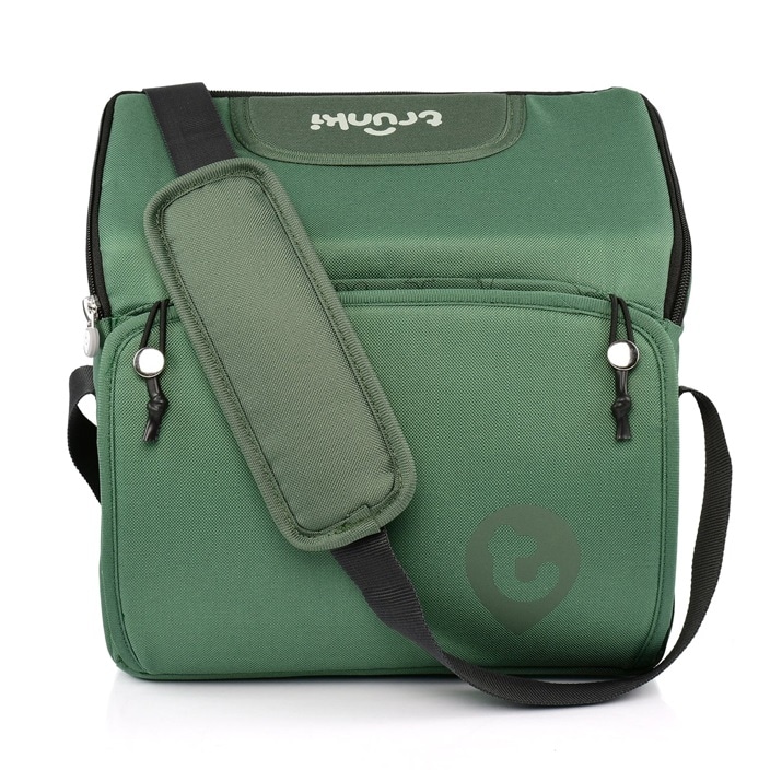 Matkasyöttötuoli Trunki Dining Booster Green