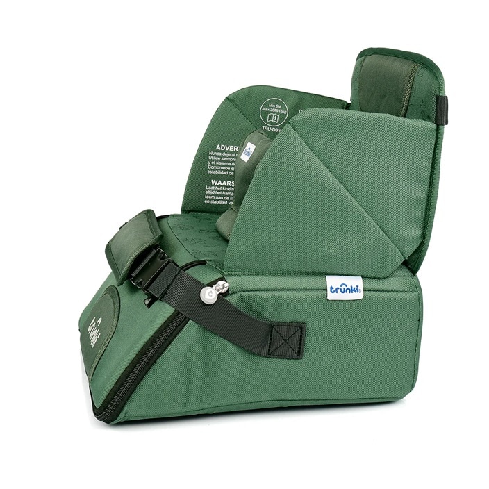 Matkasyöttötuoli Trunki Dining Booster Green