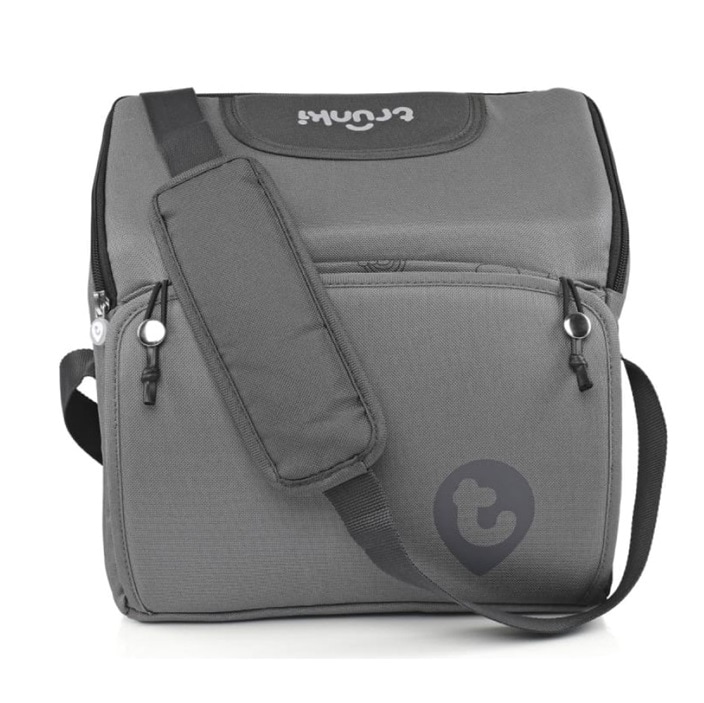 Matkasyöttötuoli Trunki Dining Booster Grey