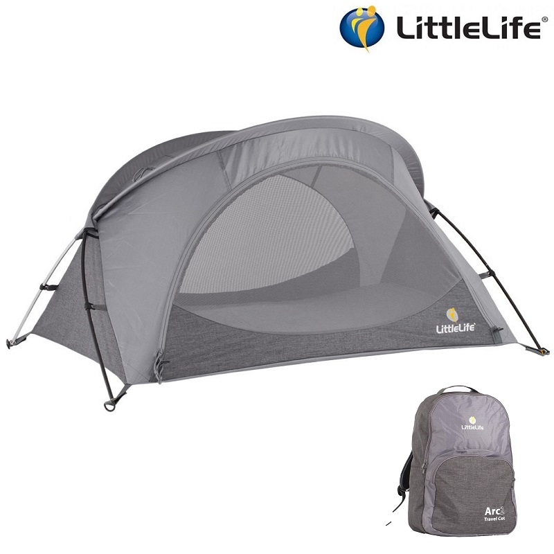 Matkasänky LittleLife Arc 2 Grey