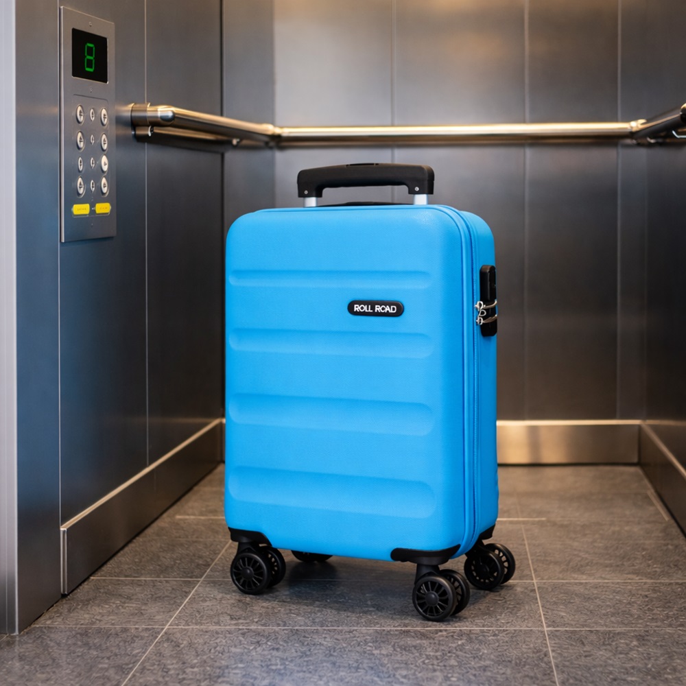 Lasten matkalaukku Roll Road Flex Blue Lasten matkalaukku Roll Road Flex Blue