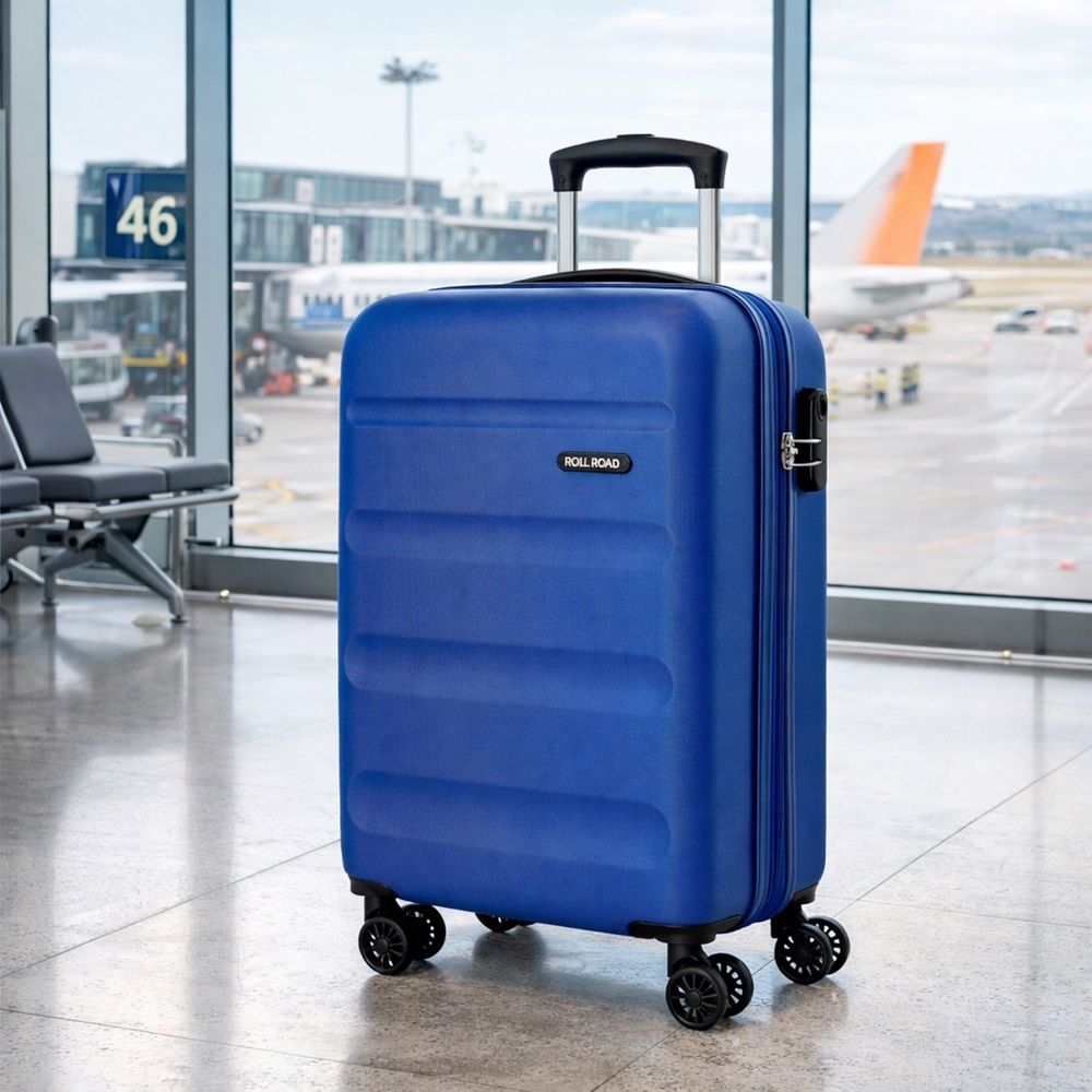Lasten matkalaukku Roll Road Flex Expandable Blue Lasten matkalaukku Roll Road Flex Expandable Blue