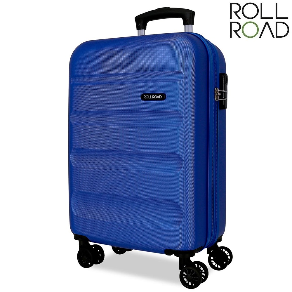 Lasten matkalaukku Roll Road Flex Expandable Blue