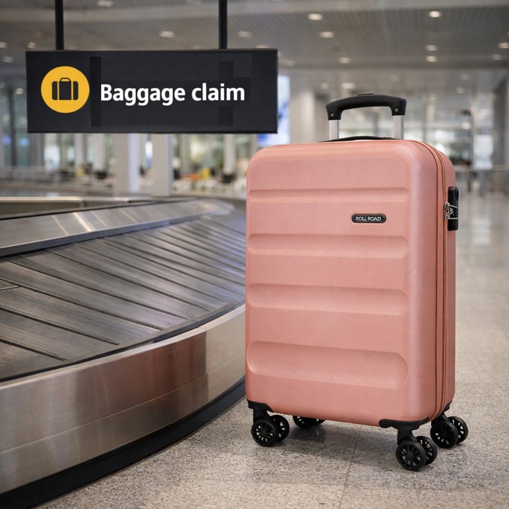 Lasten matkalaukku Roll Road Flex Pink Lasten matkalaukku Roll Road Flex Pink