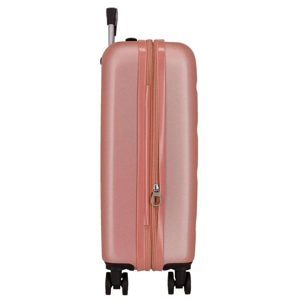 Lasten matkalaukku Roll Road Flex Pink