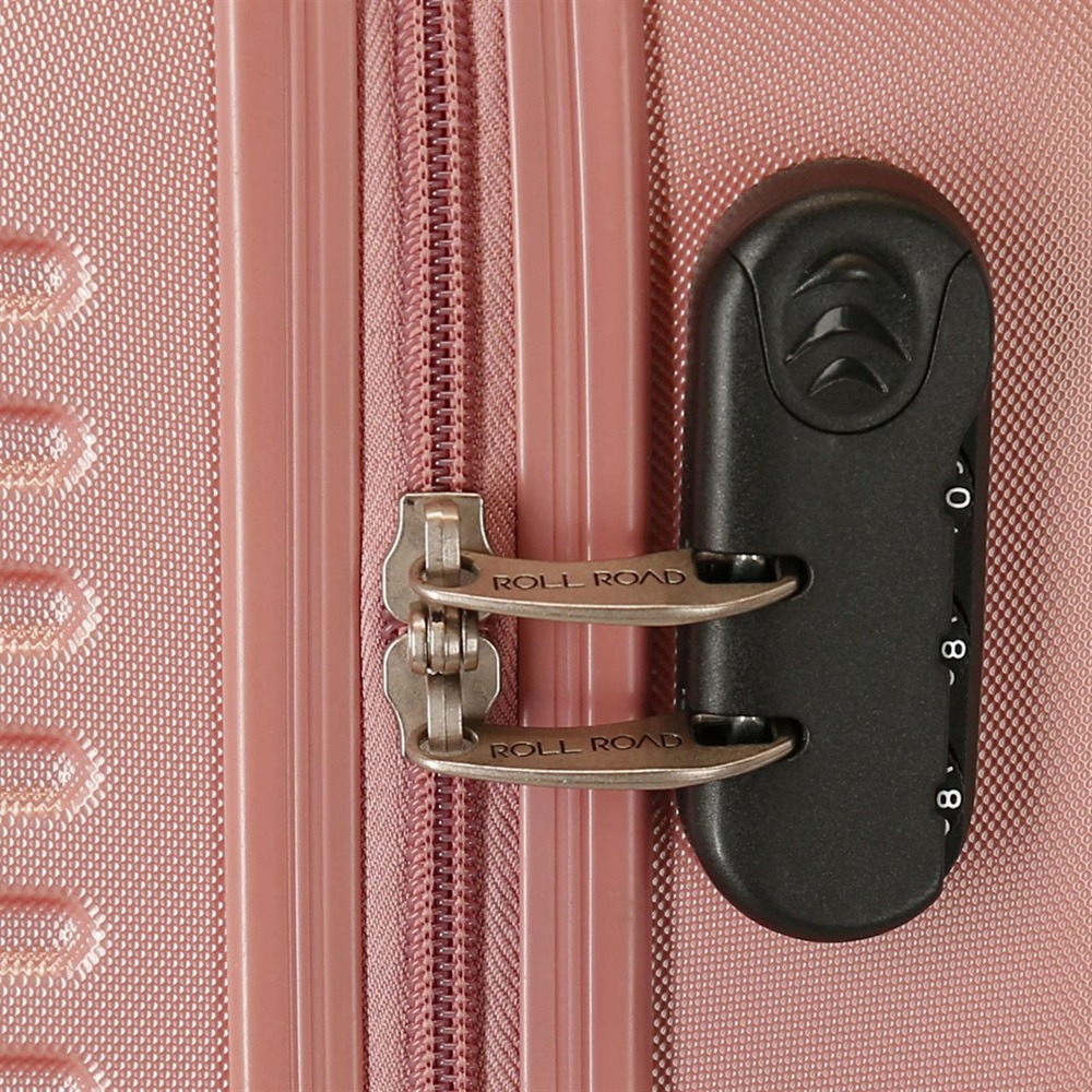 Lasten matkalaukku Roll Road India Pink