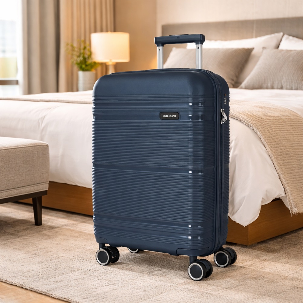 Lasten matkalaukku Roll Road Universe Dark Blue Lasten matkalaukku Roll Road Universe Dark Blue