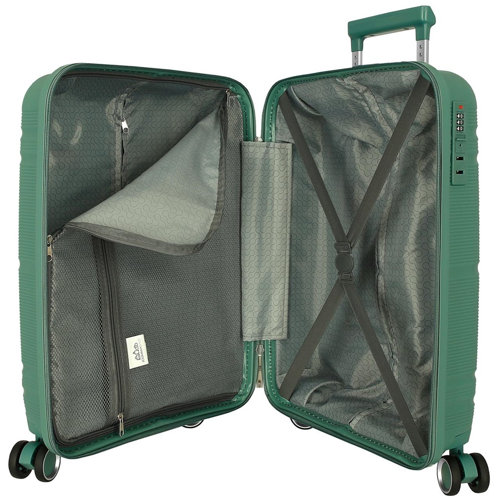 Lasten matkalaukku Roll Road Universe Green Lasten matkalaukku Roll Road Universe Green