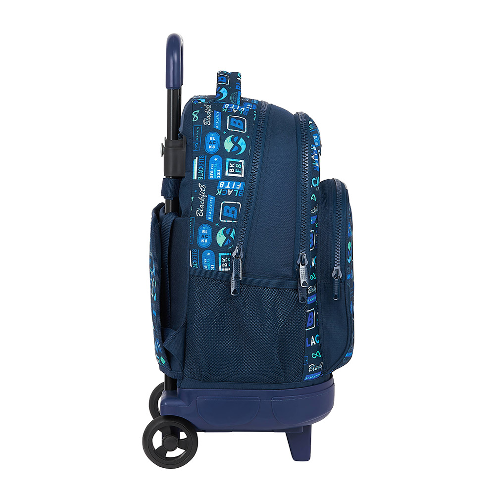 Lasten matkalaukku Blackfit8 Retro Logos Trolley Backpack