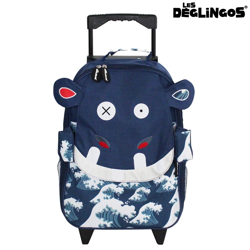 Lasten matkalaukku Les Deglingos Hippo