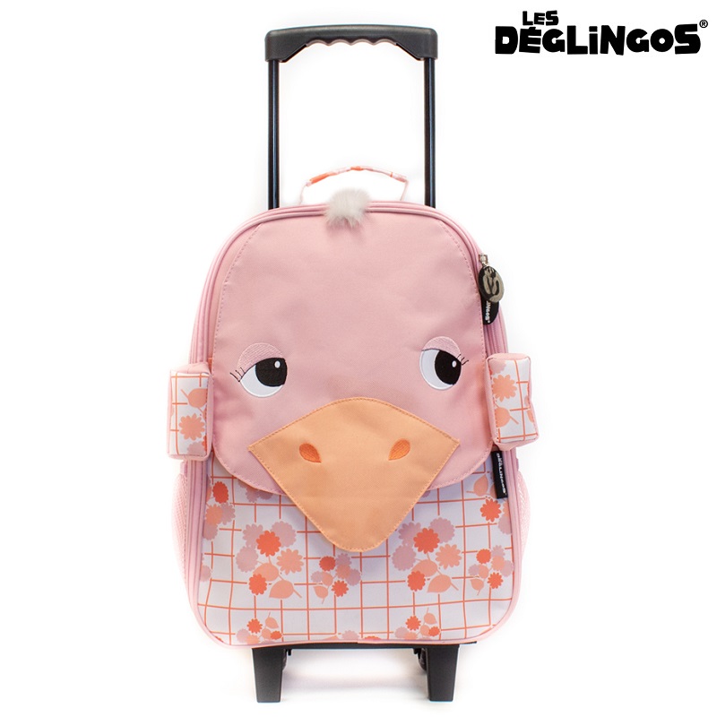 Lasten matkalaukku Les Deglingos Ostrich
