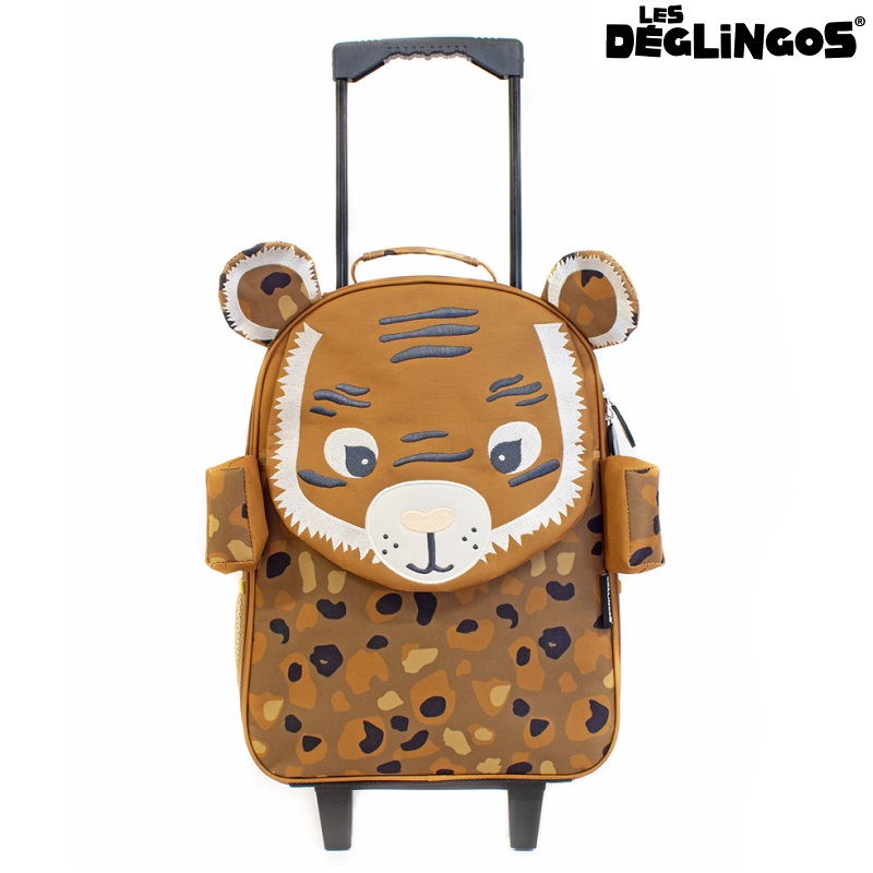 Lasten matkalaukku Les Deglingos Tiger