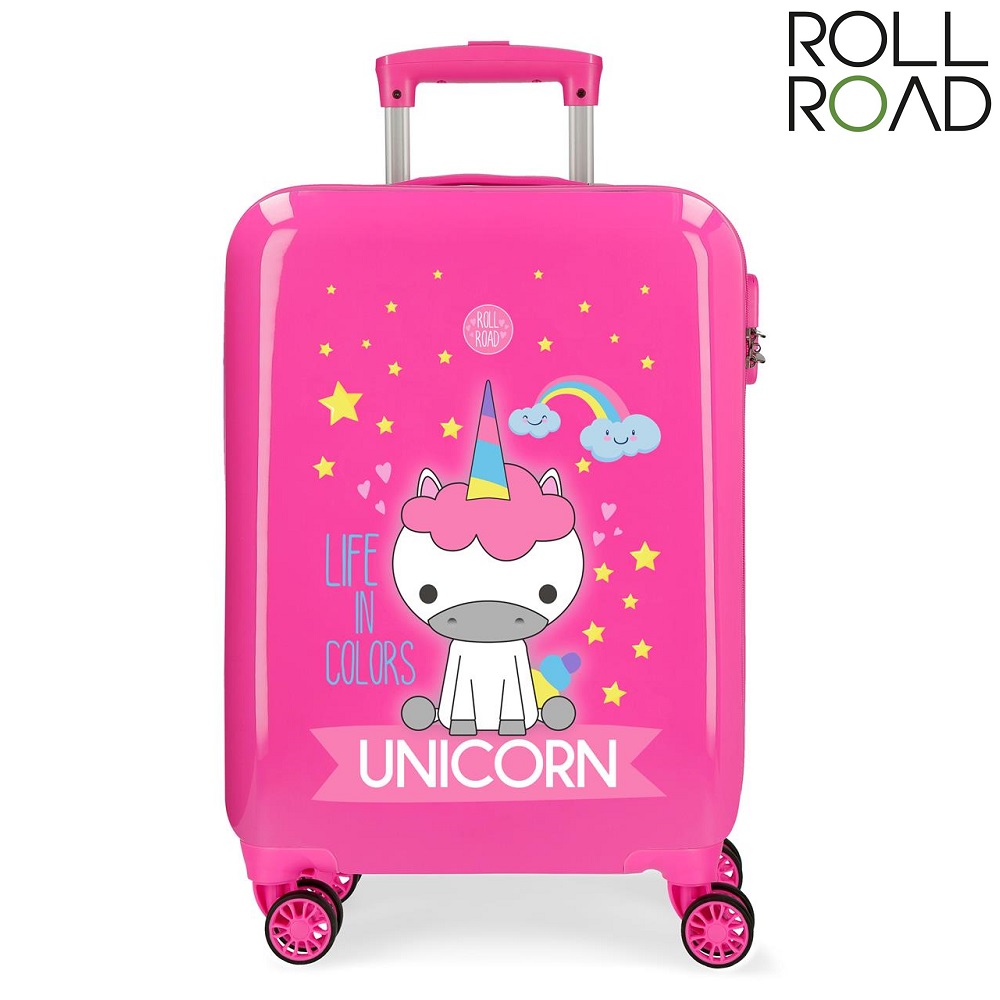 Lasten matkalaukku Roll Road Little Me Unicorn