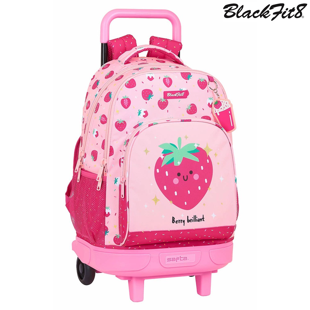 Lasten matkalaukku Blackfit8 Berry Brilliant Trolley Backpack