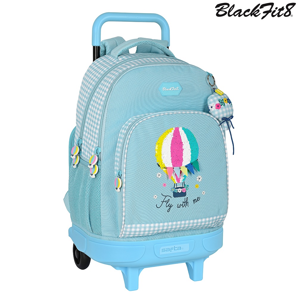Lasten matkalaukku Blackfit8 Fly With Me Trolley Backpack