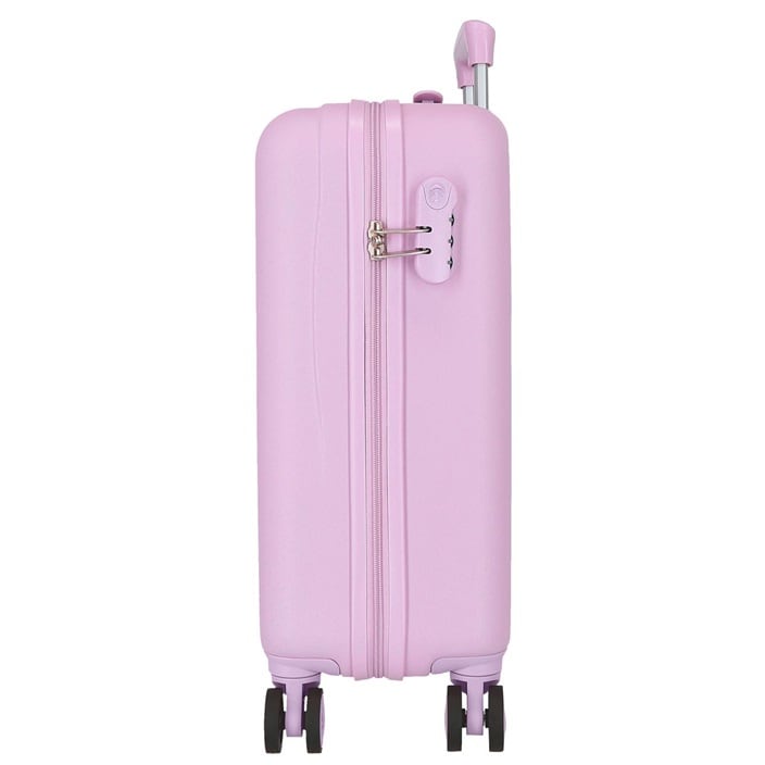 Lasten matkalaukku Enso Queen of Hearts Purple