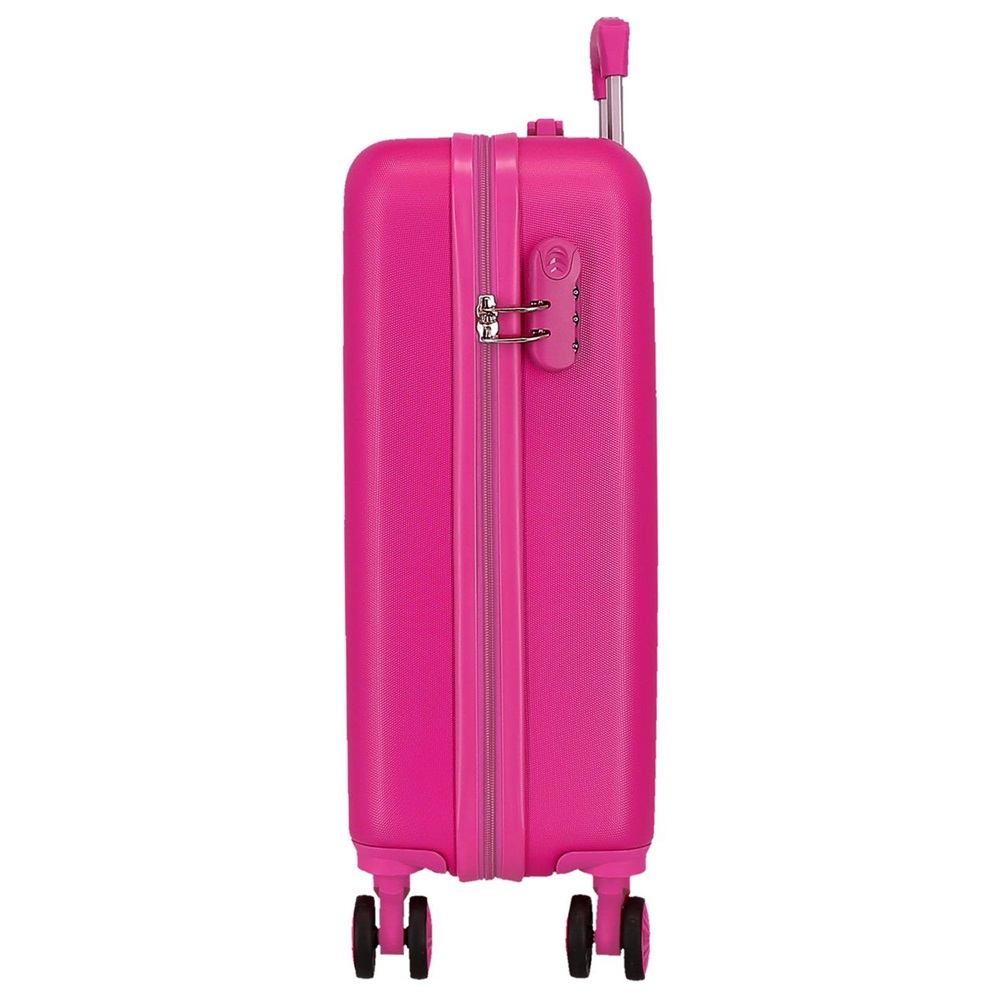Lasten matkalaukku Frozen Sparkle Like Magic Pink