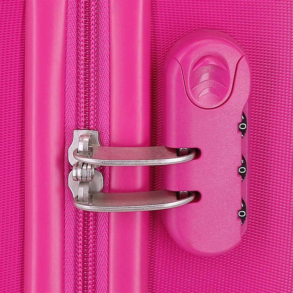 Lasten matkalaukku Frozen Sparkle Like Magic Pink