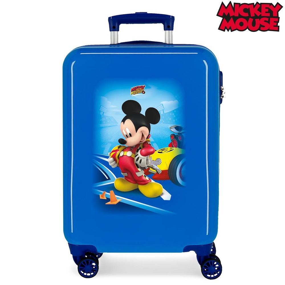 Lasten matkalaukku Mickey Mouse Let's Roll