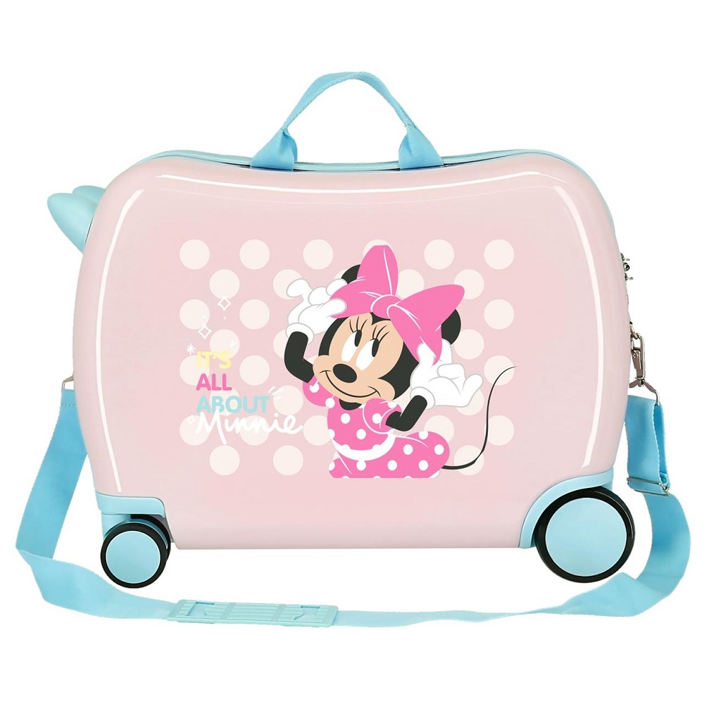 Lasten päälläistuttava matkalaukku Minnie Mouse All About Minnie