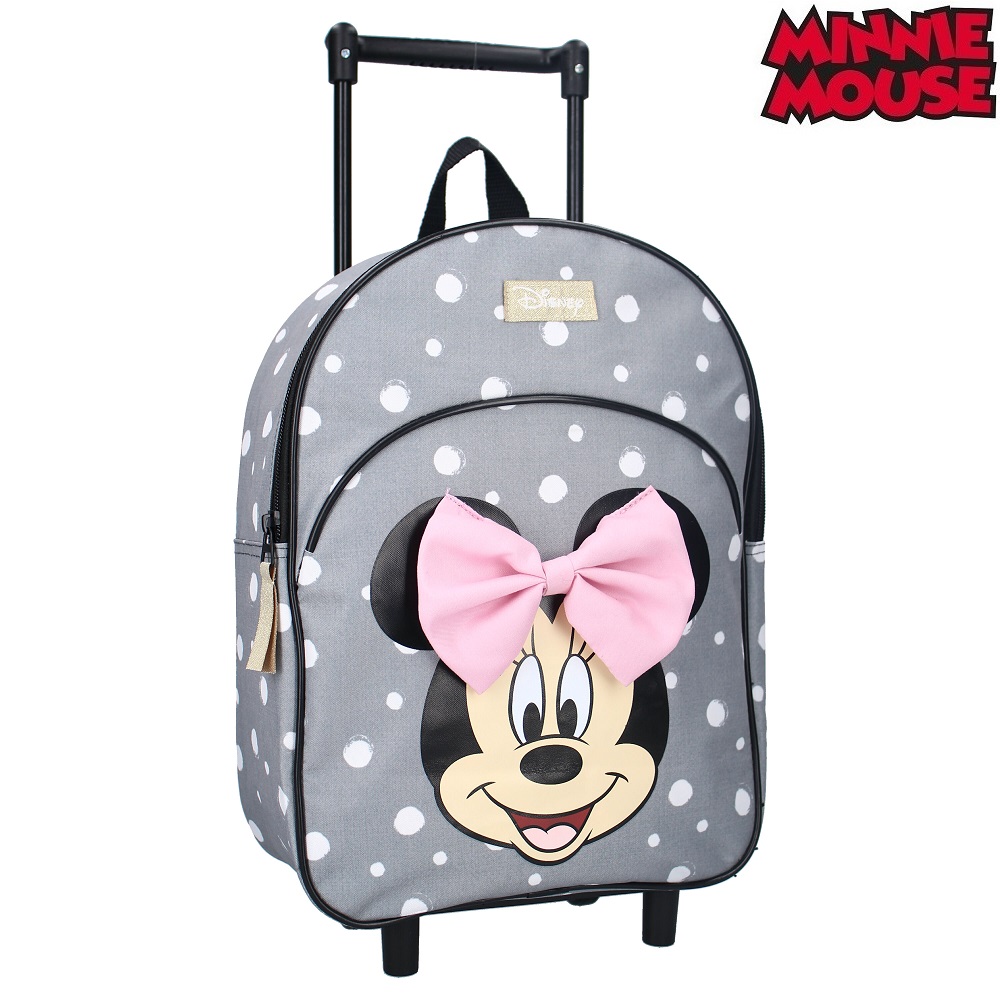 Lasten matkalaukku Minnie Mouse Like You Lots Grey