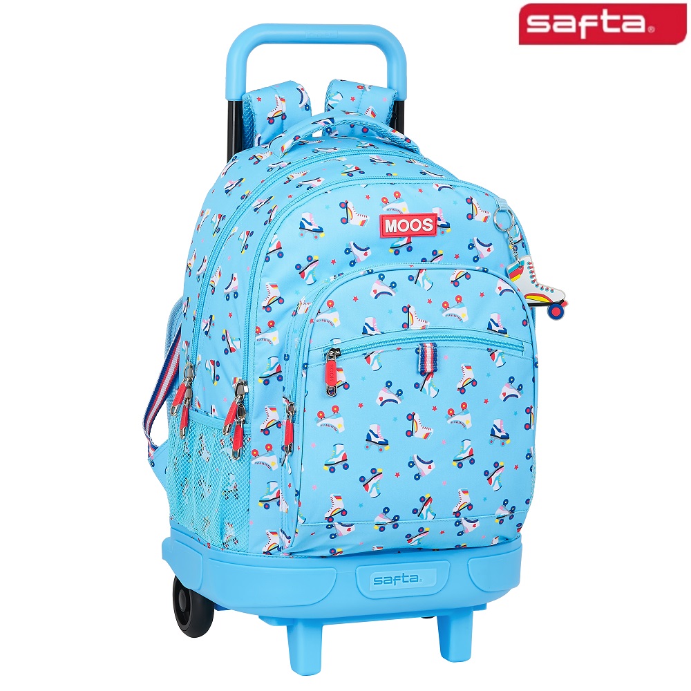 Lasten matkalaukku Moos Roller Trolley Backpack