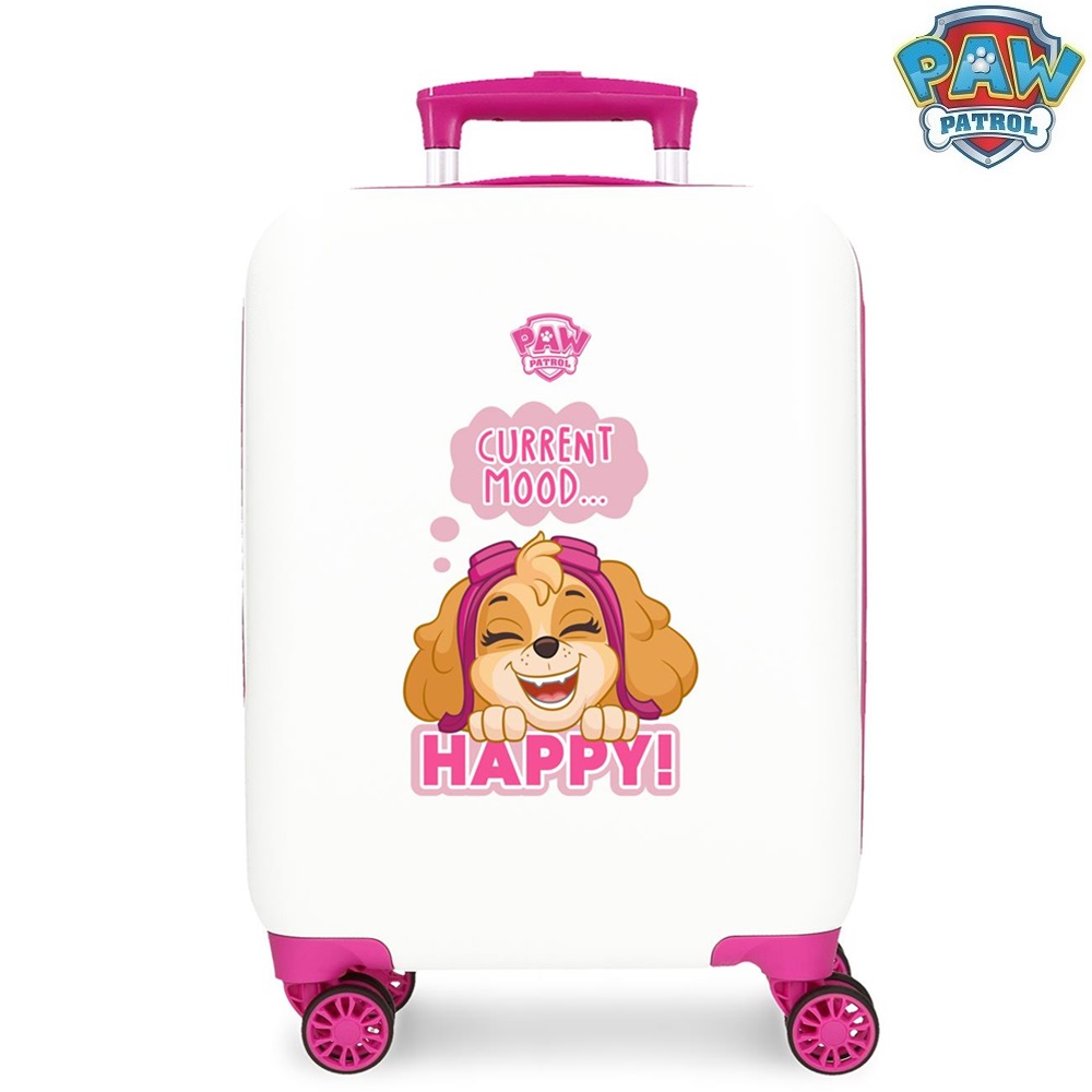 Lasten matkalaukku Paw Patrol Playful White