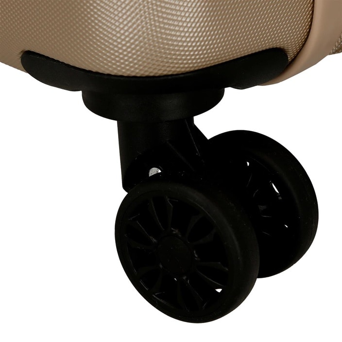 Lasten matkalaukku Roll Road Flex Expandable Beige